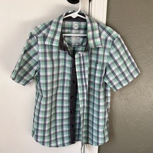 Boys Size 8 - Medium- Button up shirt - Perfect condition.